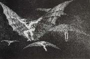 Francisco Goya Modo de volar oil